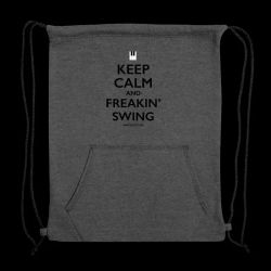 freakin-swing-black-sweatshirt-cinch-bag